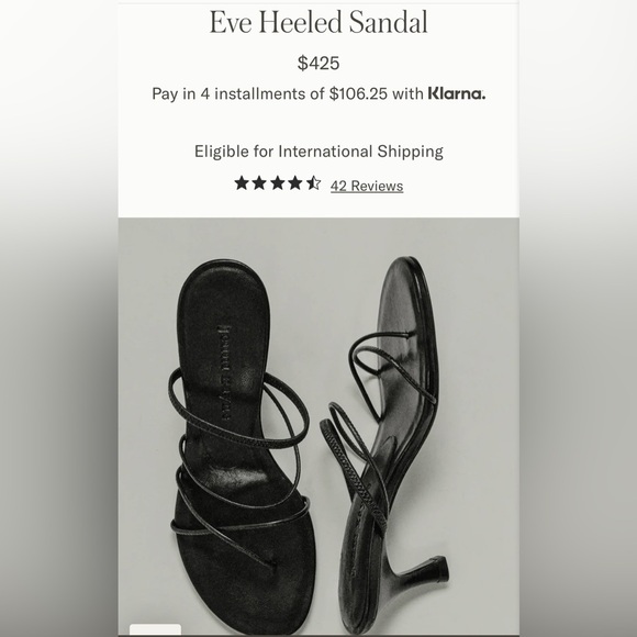 Jenni Kayne -Eve Heeled Sandal - Picture 1 of 10